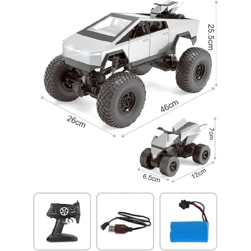 Monster Cyber Truck – 2.4GHz 4WD RC Off-Road