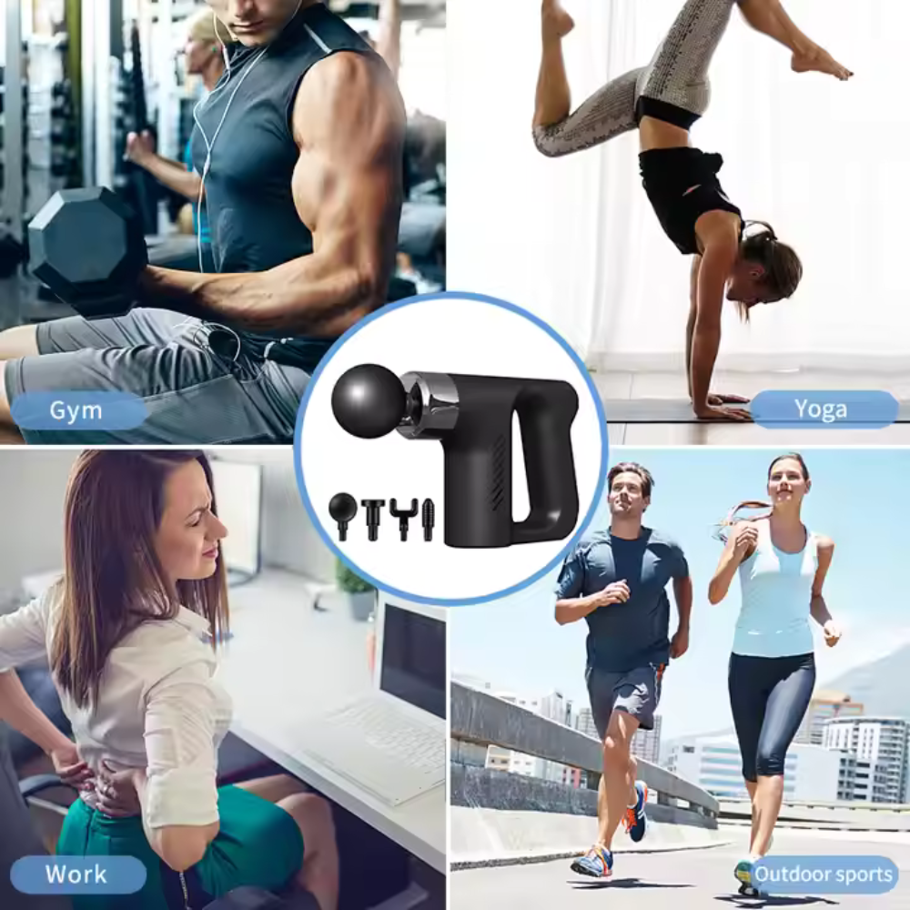 Handheld Deep Tissue Muscle Massage Gun - Finefair