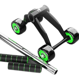 4 Wheel Abdominal Workout Equipment - Finefair