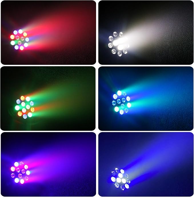 12 LED Bluetooth PAR Light - Finefair