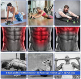 4 Wheel Abdominal Workout Equipment - Finefair