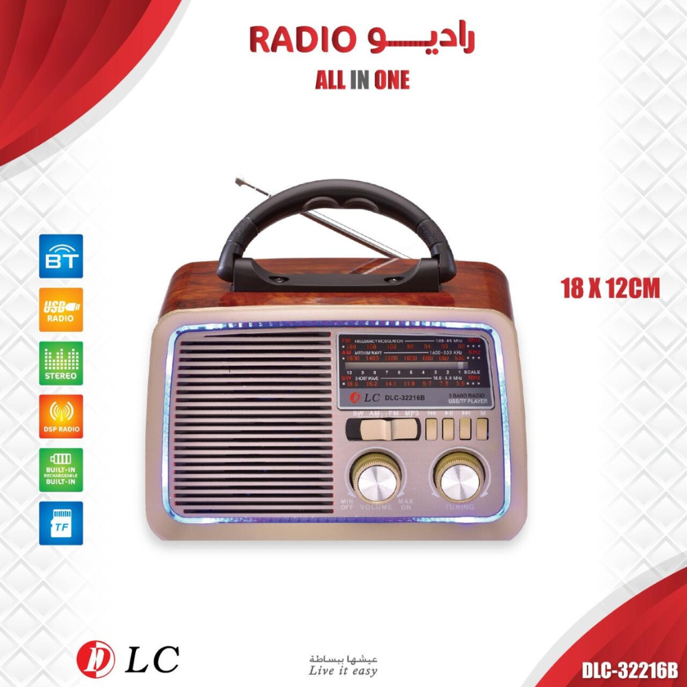 DLC 4 in 1 Radio - Finefair