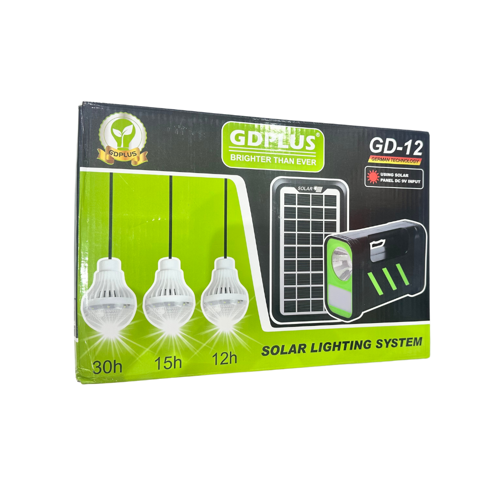 GDPLUS GD-12 Solar Lighting System - Finefair