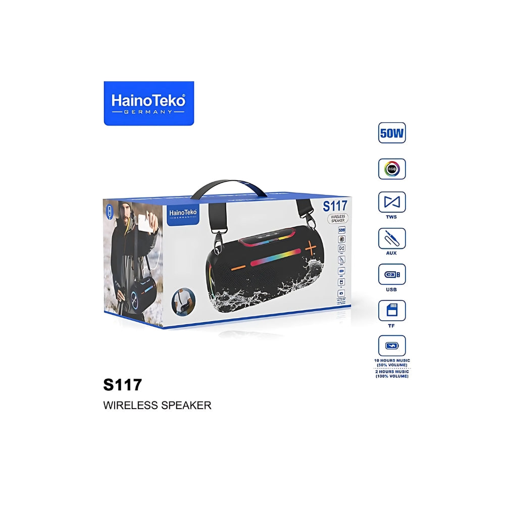 HainoTeko S117 50W Wireless Bluetooth Speaker