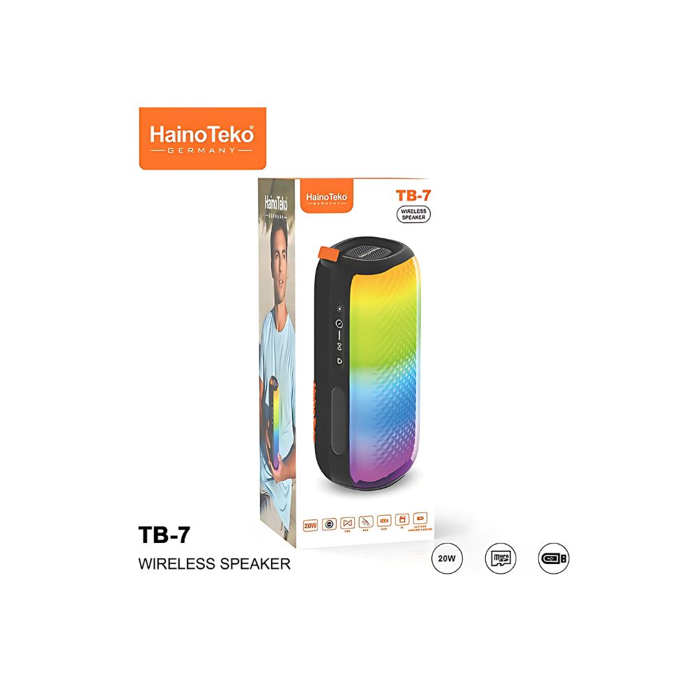 HainoTeko TB-7 Wireless Portable Bluetooth Speaker
