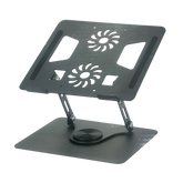 Metal Laptop Holder with Cooling fan - Finefair