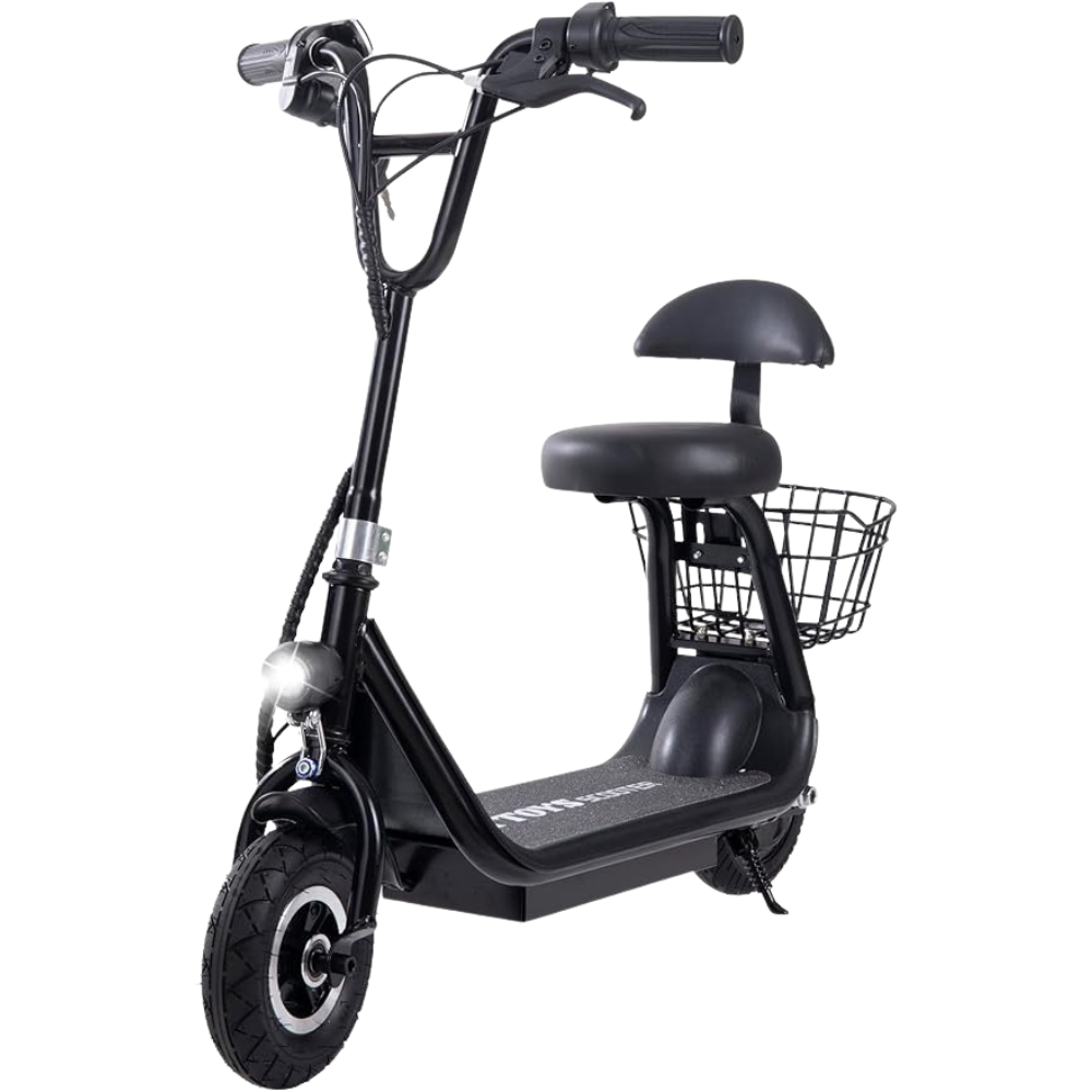 Rohan Wings Kids Electric Scooter with Seat and Basket - Finefair