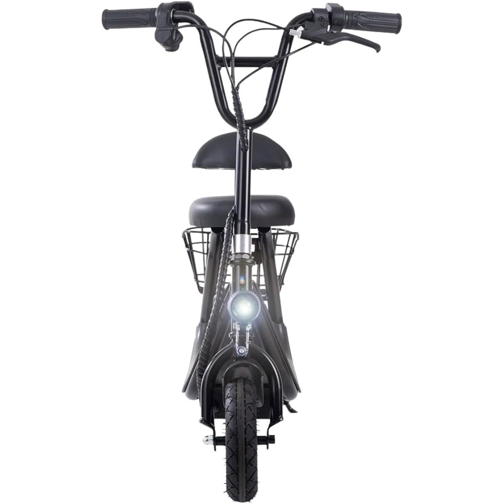 Rohan Wings Kids Electric Scooter with Seat and Basket - Finefair