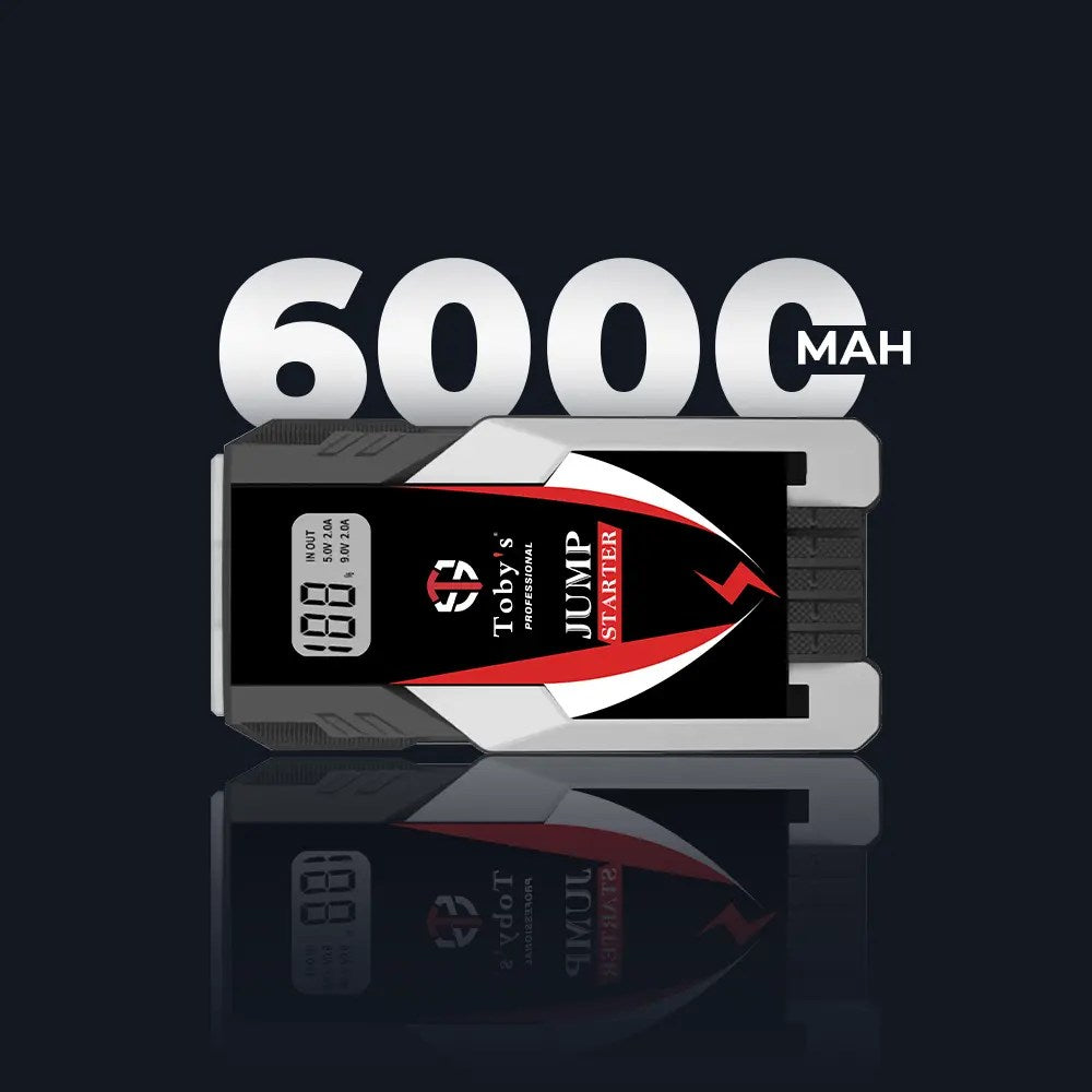 Toby's X6 Jump Starter For Cars 6000mAh - Finefair