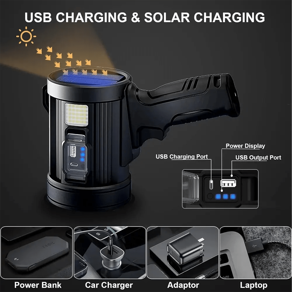 Toby's Rechargeable Outdoor Torch 65 - Finefair