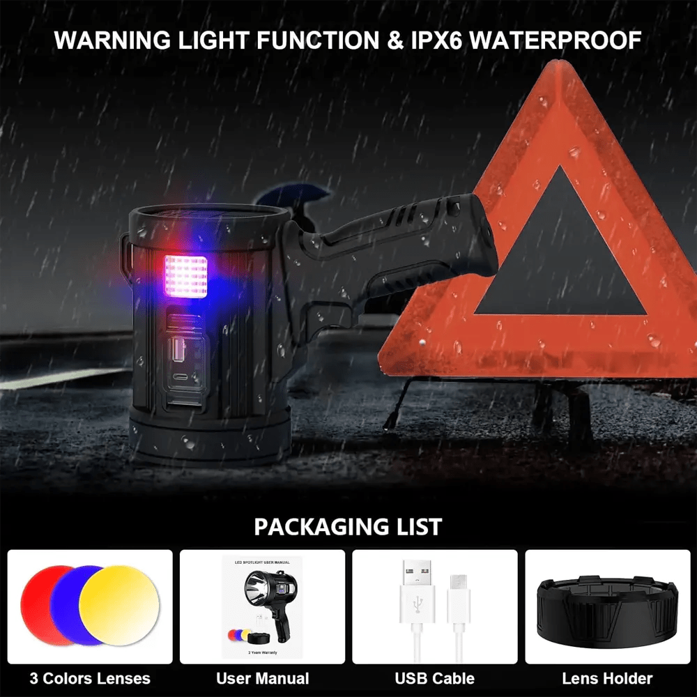 Toby's Rechargeable Outdoor Torch 65 - Finefair