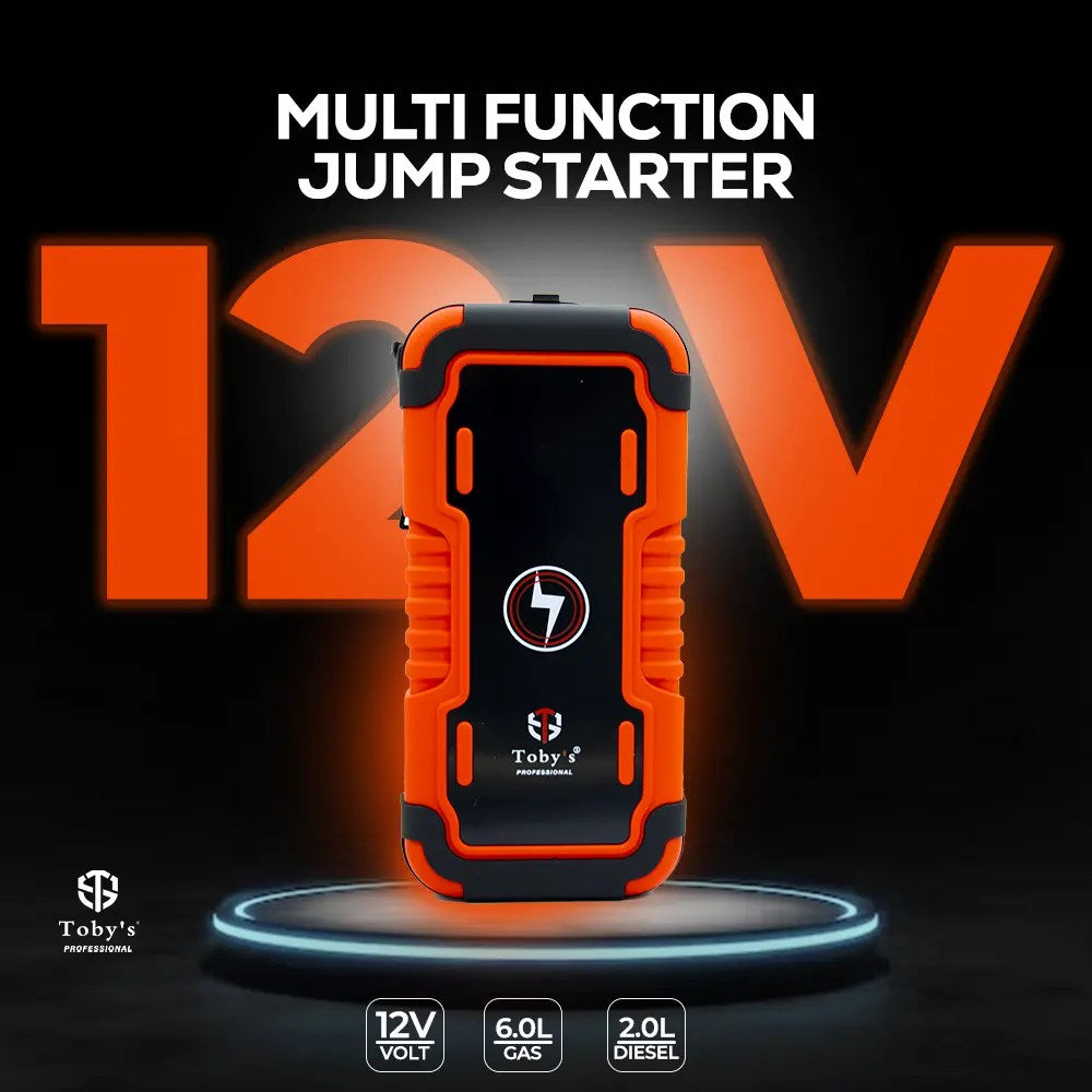 Toby's X8 Poweful Jump Starter 8000 mAh - Finefair