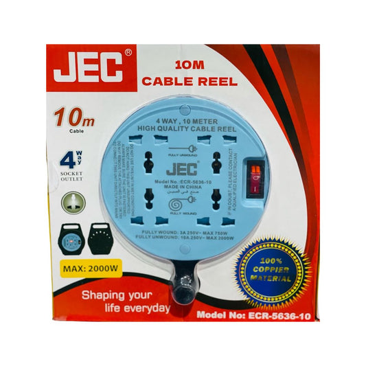 JEC 10M Extension Cable Reel