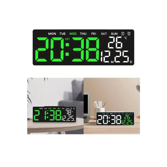 LED Digital Wall & Desk Clock