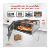 Camping Family 3-in-1 Folding Pizza BBQ Stove