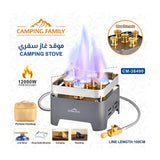 Camping Family 12000W 5-Burner Portable Camping Stove CM-38490