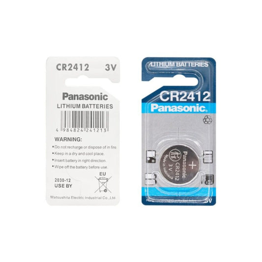 Panasonic CR2412 3V Lithium Coin Cell Battery