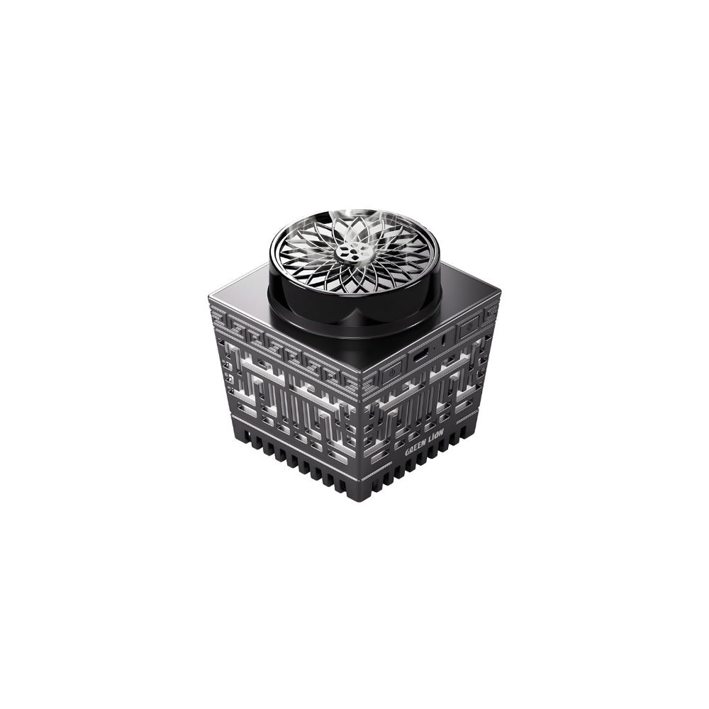 Green Lion Moon Bakhour Quran Speaker - Black