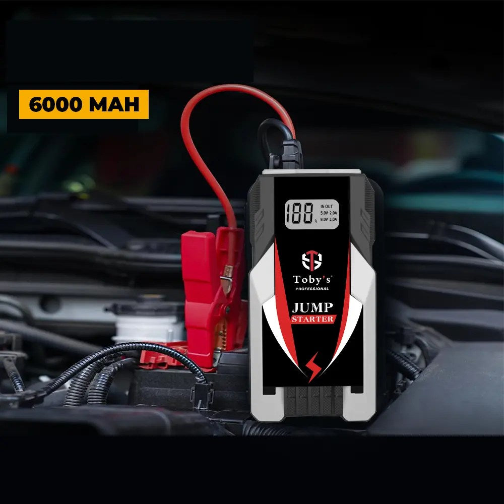 Toby's X6 Jump Starter For Cars 6000mAh - Finefair
