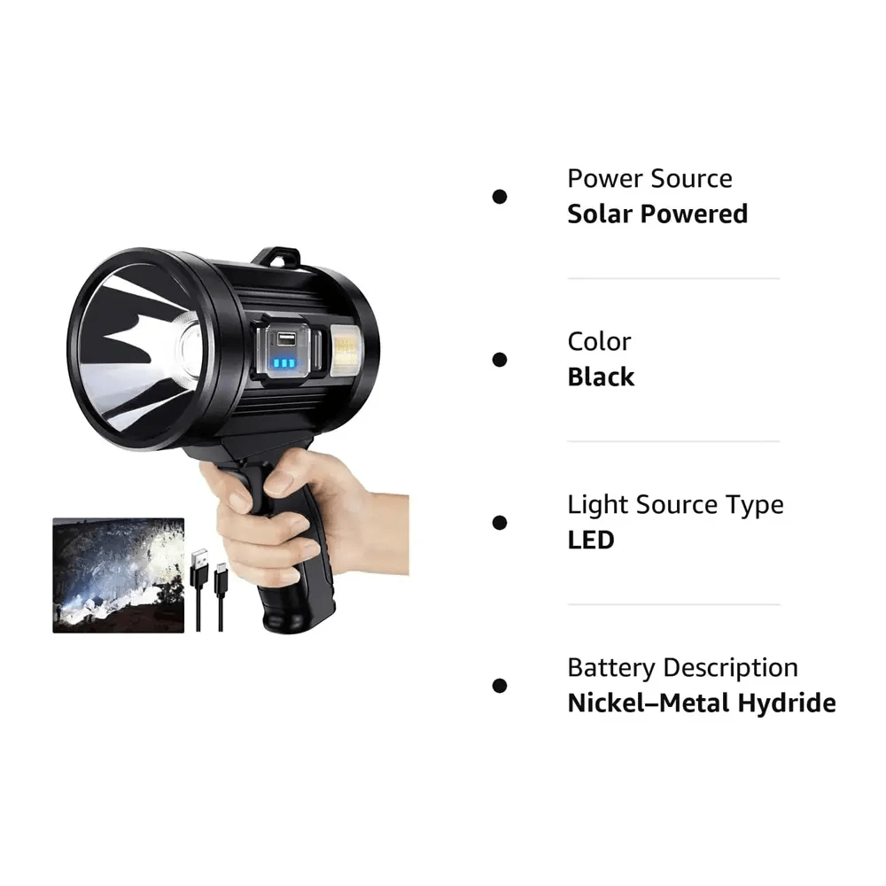 Toby's Rechargeable Outdoor Torch 65 - Finefair
