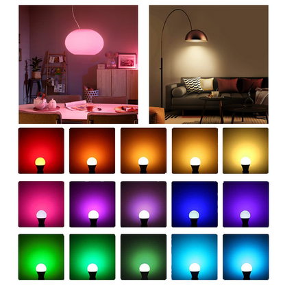 LED RGB Bulb with remote controller - Finefair