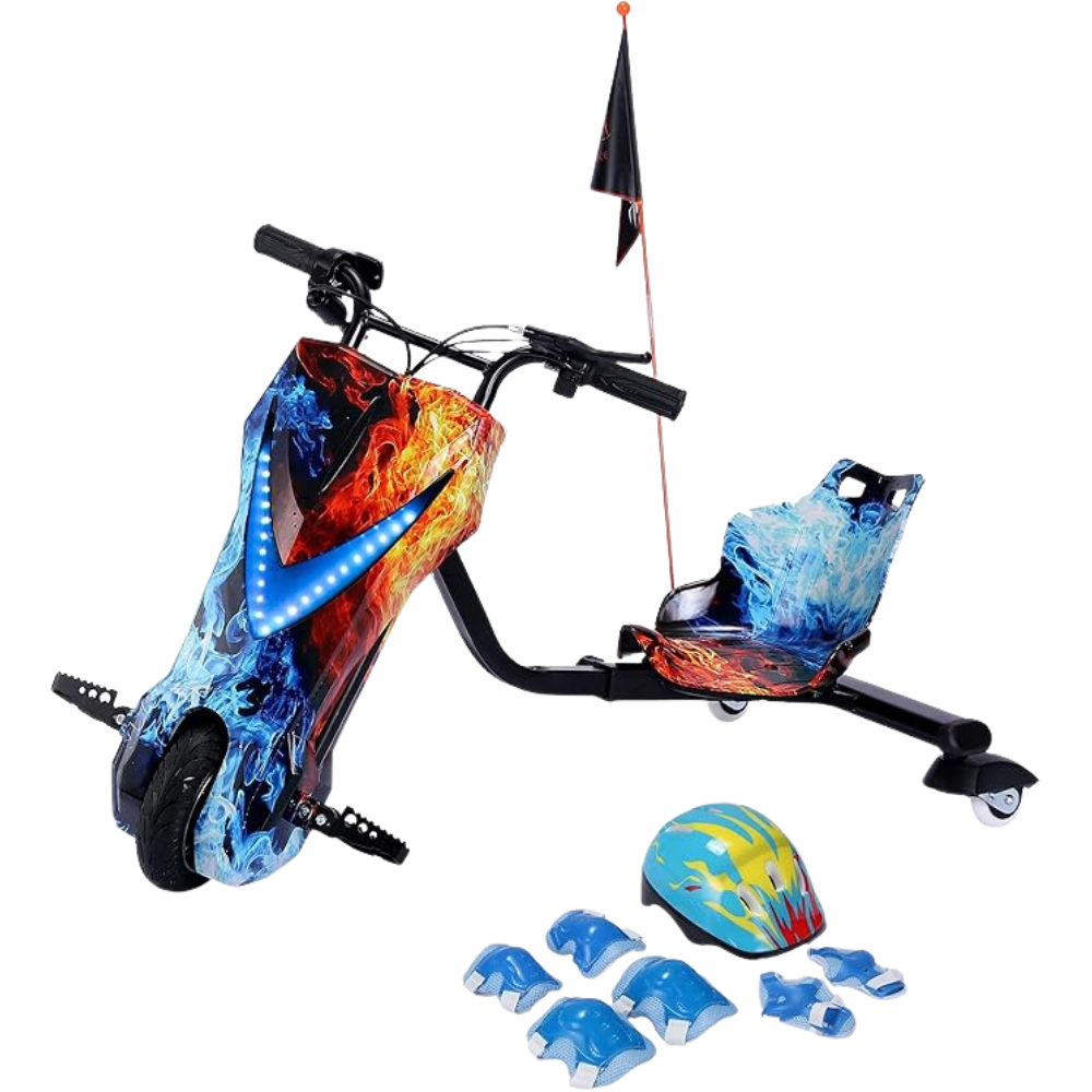 Kids 3-Wheel Electric Drifting Scooter - Finefair