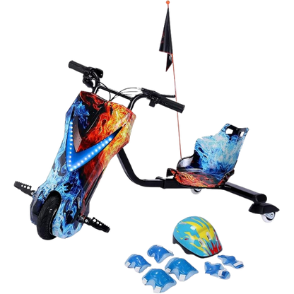 Kids 3-Wheel Electric Drifting Scooter - Finefair