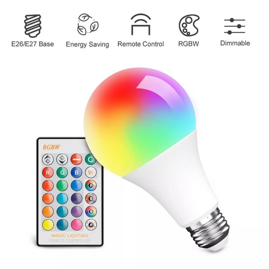 LED RGB Bulb with remote controller - Finefair