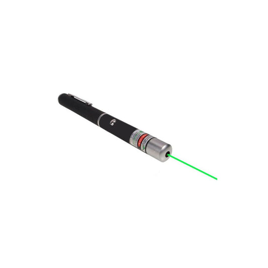 High-Power Green Laser Pointer Pen with Clip