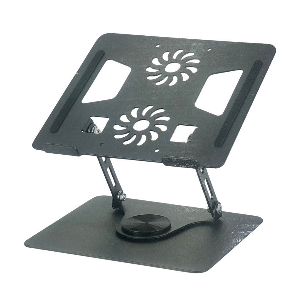 Metal Laptop Holder with Cooling fan - Finefair