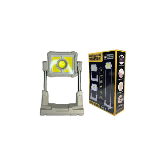 Multifunctional Work Light – Rechargeable LED Flood Lamp with Adjustable Stand