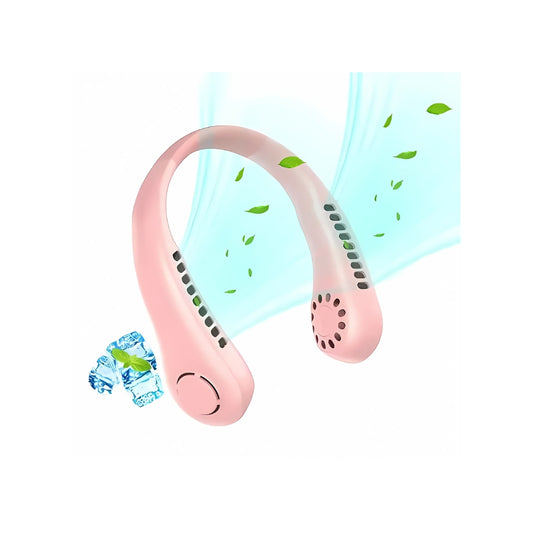 Portable Neck Fan – Hands-Free Rechargeable Cooling Fan