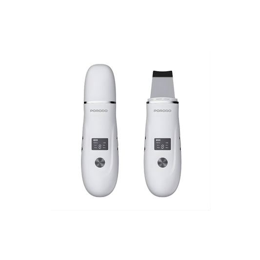 Porodo Lifestyle Ultrasonic Face Scrub & Peeler - White