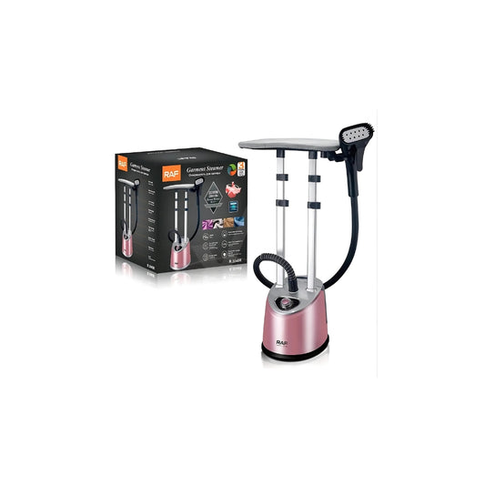 RAF Garment Steamer R.3048R – Professional Clothes Steamer with Ironing Board