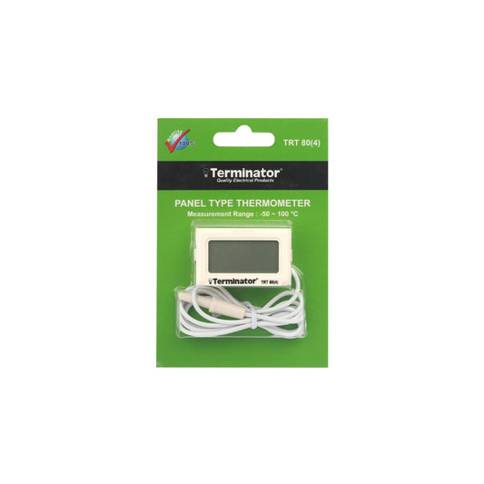 Terminator TRT 80(4) Digital Panel Type Thermometer (-50°C to 100°C)