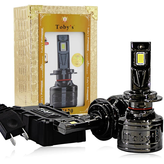 Toby's TF120 H7 2 Pieces Car LED Headlight - Finefair