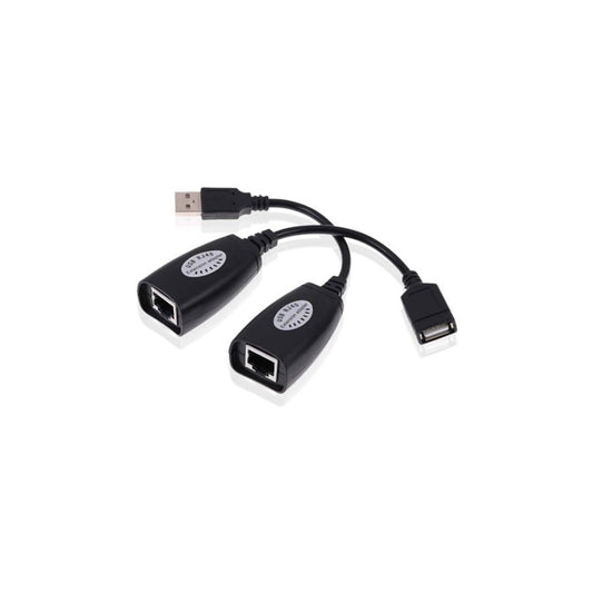 USB Over Ethernet Extender – 150FT USB 2.0 Repeater Kit