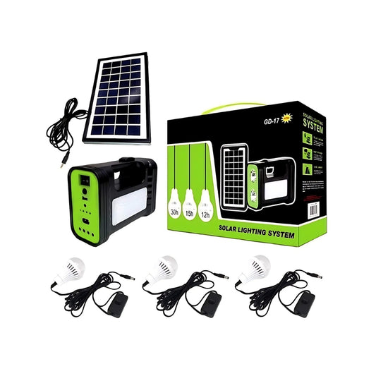 GD-C7 Portable Solar Lighting System Kit