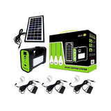 GD-C7 Portable Solar Lighting System Kit