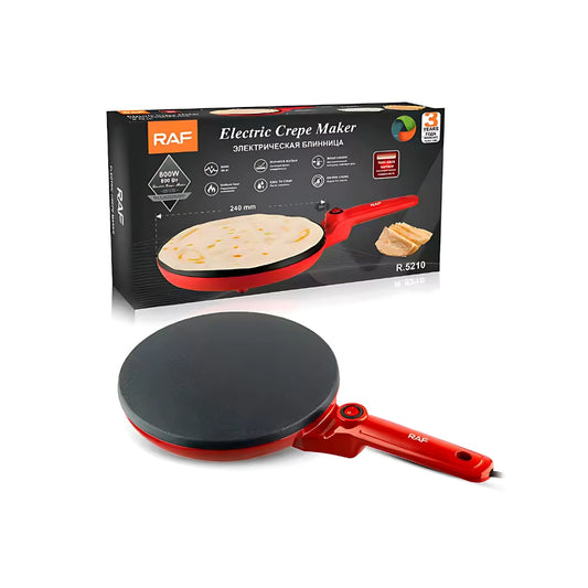 RAF Electric Crepe Maker – 800W Non-Stick