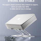 Metal Laptop Holder with Cooling fan - Finefair