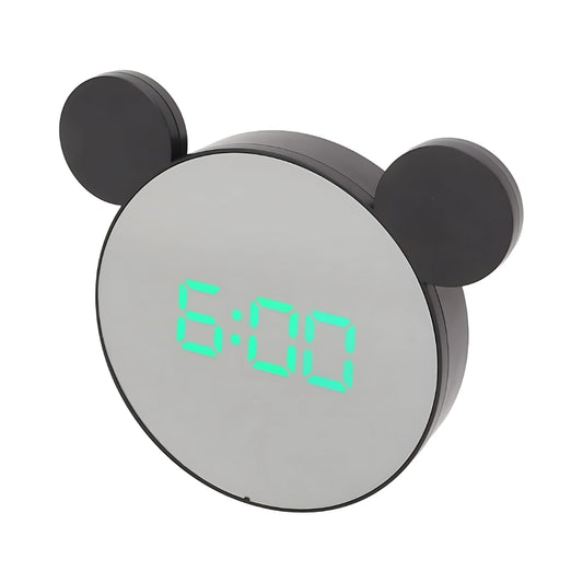 LED Mirror Alarm Table Clock