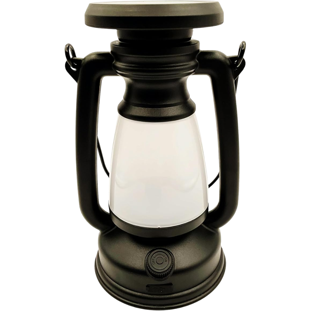 Retro Camping Lamp with Solar - Finefair
